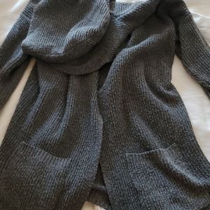Gray Cardigan